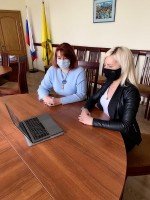 Обсуждение вопросов о работе в дистанционном режиме с председателем департамента образования администрации города Липецка